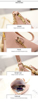 New Women Bag Trend Solid Color High Quality Fashion Simplicity Handbag Hardware Small Nail Bag High-Capacity Zipper - NATASHAHS