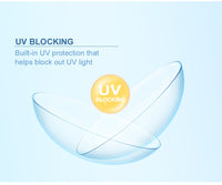 Contact Lenses For Eye Vision Correction Health Care Lenses With Minus Degree Myopia Power Prescription Eye Lens