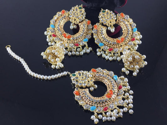 NATASHAHS GAJRA BEATS EARRING - NATASHAHS