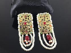 GOLDEN BASE EARRINGS - NATASHAHS