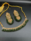Egyptian Inspired Broad Bold Style Earrings with necklace - NATASHAHS