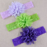Baby Girl Headband Clothes Band Flower Newborn Floral Headwear Hairband Children Infant Hair Accessories