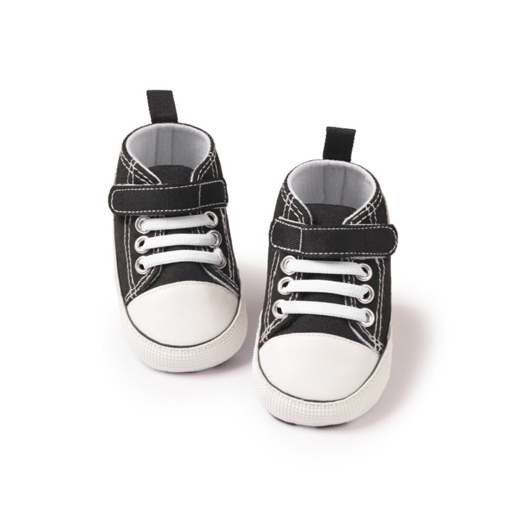 New Baby Shoes Baby Boys Girls Shoes Flash Sports Crib Shoes Infant First Walkers Toddler Soft Sole Anti-slip Baby Sneakers
