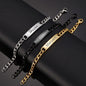 Custom Name Bracelets Stainless Steel Engrave Date Bracelet Personalized Bangles Women Men ID Memory Jewelry Gift - NATASHAHS
