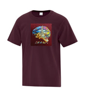 Printed T-shirts in unique designs in Medium size for young boys and girls