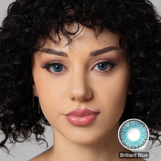 Magister colored lenses Yearly use Color contact lenses Gray Lenses 1 Pair colored pupilentes for eyes