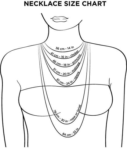 Classic style name necklace in 3 different platings - NATASHAHS