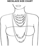 Classic style name necklace in 3 different platings - NATASHAHS