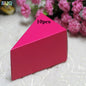 10pcs/lot Cake Style Bridemaid Gift Bag Wedding Candy Box Birthday Party Supplies christmas Baby Shower Gift Boxes 8D