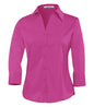 COAL HARBOUR® EASY CARE BLEND 3/4 SLEEVE LADIES' WOVEN SHIRT - NATASHAHS