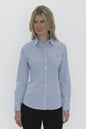 COAL HARBOUR® MINI STRIPE STRETCH WOVEN LADIES' SHIRT - NATASHAHS