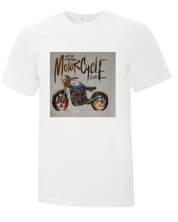 Printed T-shirts in unique designs in Adult Large size