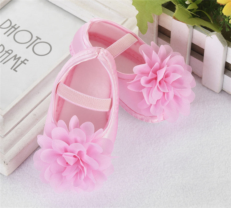 Baby Girl Shoes First Walkers Lace Floral Newborn Baby Shoes Princess Infant Toddler Baby Shoes for Girls Party - NATASHAHS