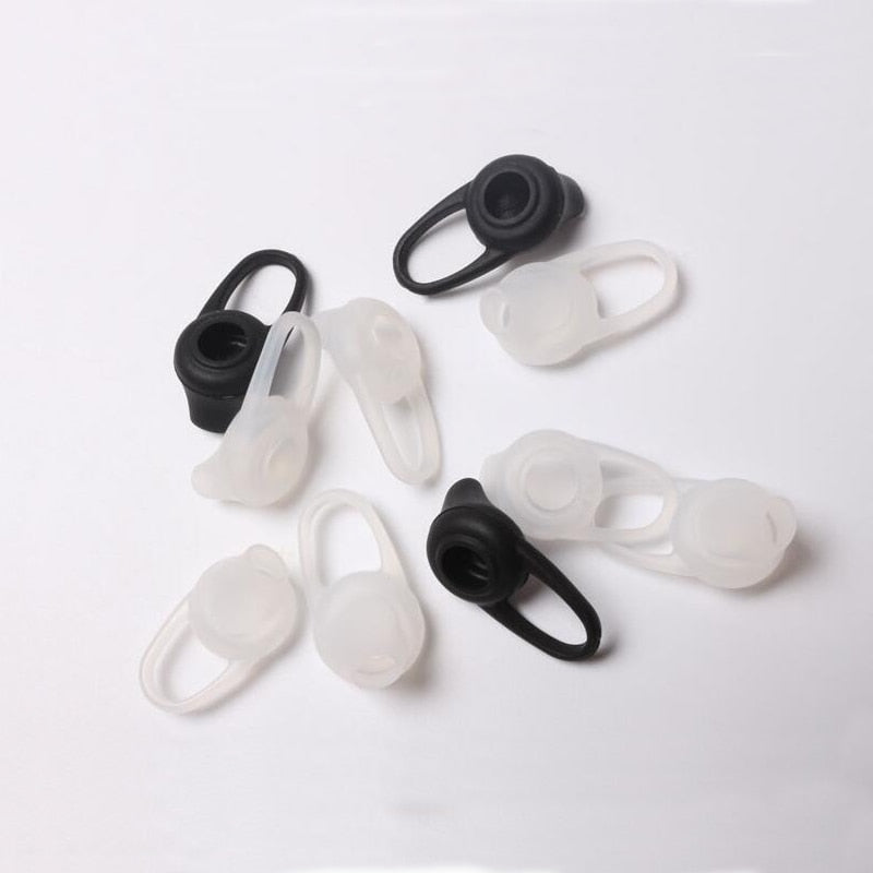 3 pièces/ensemble Coque en silicone pour écouteurs intra-auriculaires Bluetooth, crochets, embouts et coussinets pour écouteurs