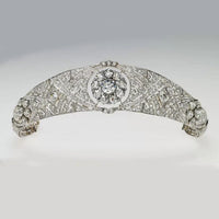 Luxury Austrian Rhinestone Meghan Princess Crown Crystal Bridal Tiaras Crown Diadem For Women Wedding Hair Accessories Jewelry - NATASHAHS