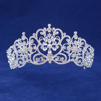 Luxury Crystal Rhinestones Royal Princess Bridal Tiaras Crown Rhinestone Pageant Crowns Bride Headbands Wedding Hair Accessories - NATASHAHS