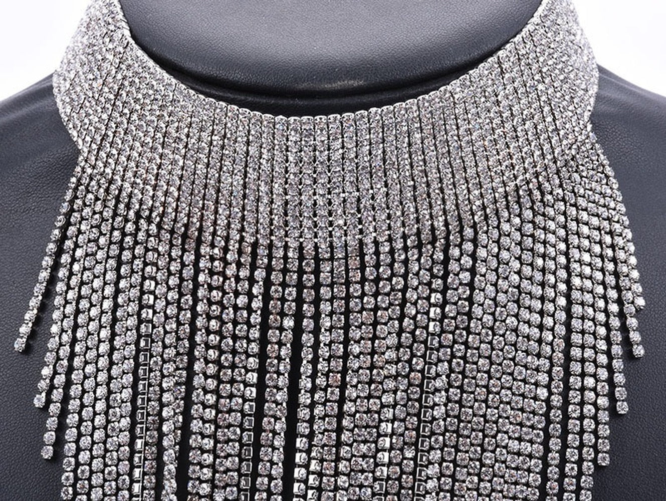 2020 New Full rhinestone Clavicle Necklace - NATASHAHS