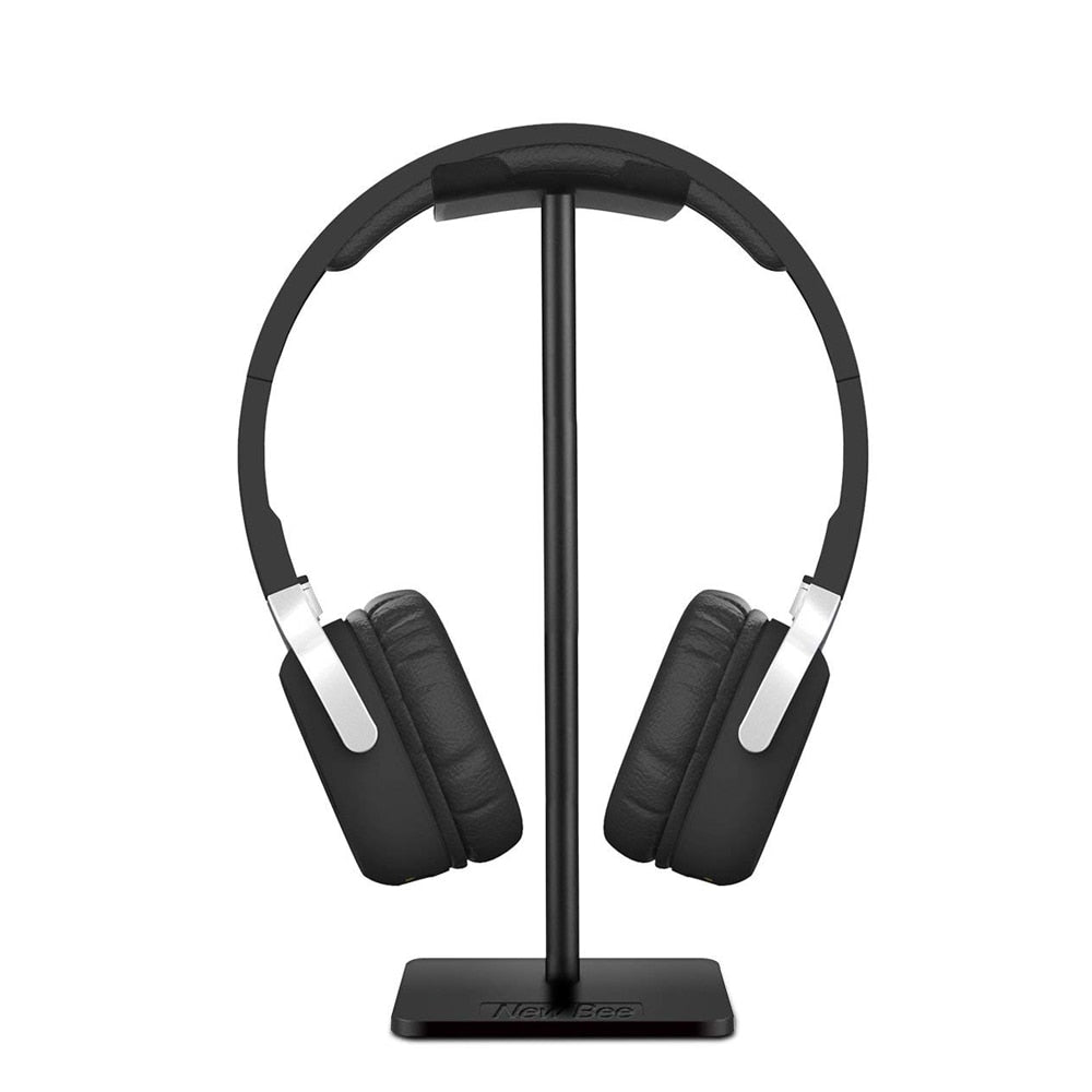 Headphone Stand Headset Holder Aluminum Supporting Bar Flexible Headrest ABS Solid Base for Bose QC15 QC25 QC35 700 Headphones