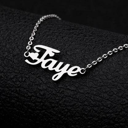 Personalized Custom Name Anklets For Women Gold Silver Color Stainless Steel Foot Chain - NATASHAHS