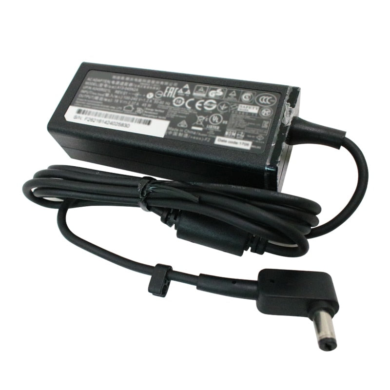 محول شاحن كمبيوتر محمول أصلي A13-045N2A 19 فولت 2.37 أمبير 45 وات لجهاز ACER Aspire ES1-512 ES1-711 Aspire ADP-45HE B A13-045N2A تيار متردد