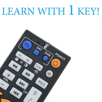 Universal Smart L336 IR Remote Control With Learning Function Copy for TV CBL DVD SAT STB DVB HIFI TV BOX VCR STR-T