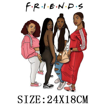 Beautiful Thermo Transfer Sticker On Clothes DIY Iron On Patches For Clothing Washable Women T-shirt Patch Applique - NATASHAHS