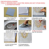 Ink Camera Stripes Patches Set Iron on Transfer Patch for T-shirts Girls Kids Clothing DIY Thermo Stickers on Clothes - NATASHAHS