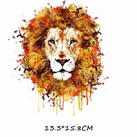 Ink Camera Stripes Patches Set Iron on Transfer Patch for T-shirts Girls Kids Clothing DIY Thermo Stickers on Clothes - NATASHAHS