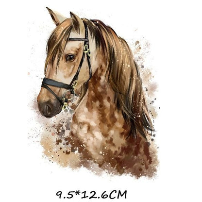 Ink Camera Stripes Patches Set Iron on Transfer Patch for T-shirts Girls Kids Clothing DIY Thermo Stickers on Clothes - NATASHAHS