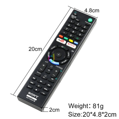 NEW RMT-TX300P Remote control For Sony 4K HDR Ultra HD TV  RMT-TX300B  RMT-TX300U YOUTUBE / NETFLIX Fernbedienung controle remoto