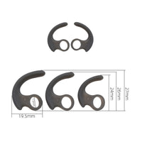 Pair of Soft Silicone Ear Pads Eartips Earphone Silicone case Ear Hook In-ear Earbuds for Sony MDR-XB50BS sp600n sp700n Ear tips