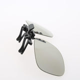 Clip On type Passive Circular 3D Glasses Clip for LG 3D TV Cinema Film 3D Glasses Hanging Frame Myopia Glasses Stereo Clip