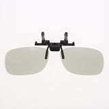 Clip On type Passive Circular 3D Glasses Clip for LG 3D TV Cinema Film 3D Glasses Hanging Frame Myopia Glasses Stereo Clip