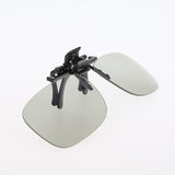 Clip On type Passive Circular 3D Glasses Clip for LG 3D TV Cinema Film 3D Glasses Hanging Frame Myopia Glasses Stereo Clip