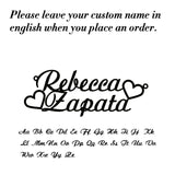 Custom Name Necklace Personalized Steel Color Stainless Steel Necklaces For Women Man Customized Jewelry