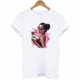 Cartoon Girl Thermo Strpis Sticker On Clothes Heat Transfer DIY Washable Iron On Patches For Clothing Fashion Lady Patches Decor - NATASHAHS