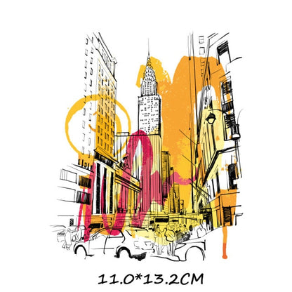 Iron on Transfer for Clothing Thermoadhesive Patches for Jackets Fashion Sticker DIY Car Patch Textile Vinyl Stripes Appliques A - NATASHAHS