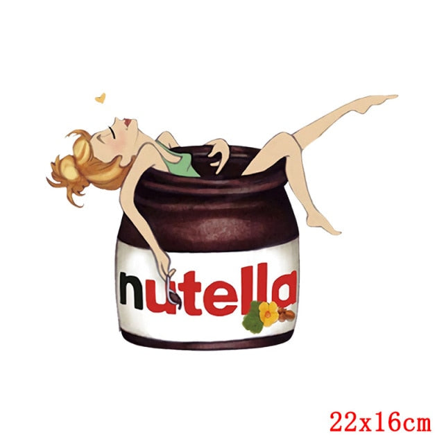 Fashion Patches For Clothing Girls DIY Heat Transfer Mom Baby Iron On Transfer Thermal Stickers For Womens Kids Clothes Patch - NATASHAHS