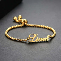 100% 925 Sterling Silver and Stainless Steel Bracelets Custom Any Name Bracelet For Women Friends Lovers Jewelry
