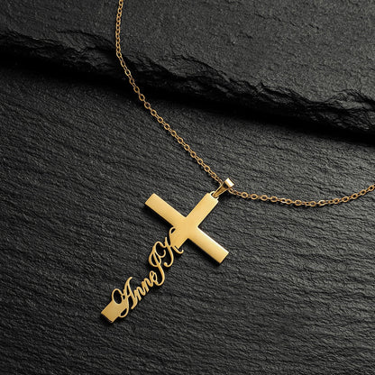 Personalized Name Necklace with a stethoscope For Women Men Gold Silver Chain Lovers - NATASHAHS