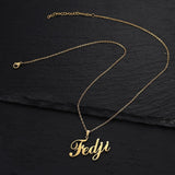 Personalized half infinity style with butterfly charm Name Necklace