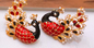 Peacock earrings only - NATASHAHS