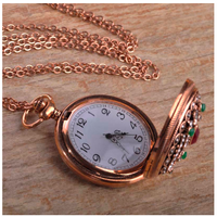 Turkish Quartz Pocket Watch Necklace - NATASHAHS